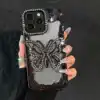 Black + glitter paper