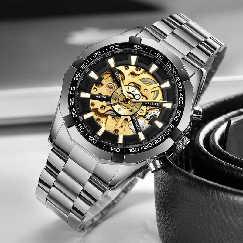 Skeleton Automatic Men's Watch OM-027761