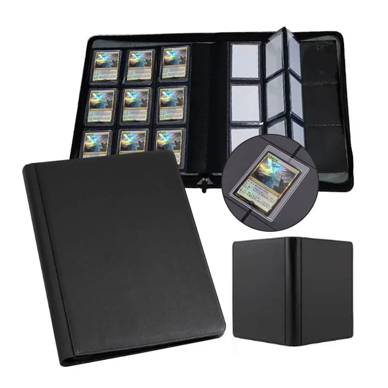 Custom Toploader Binder - 4x9 Pocket Card Holder Album