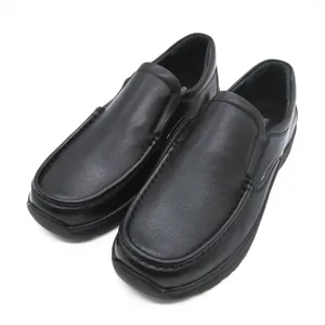 Men's Premium Leather Dress Shoes Classic Comfortable Formal Business Footwear Slip-On Closure Type