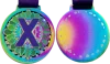 Color electroplating