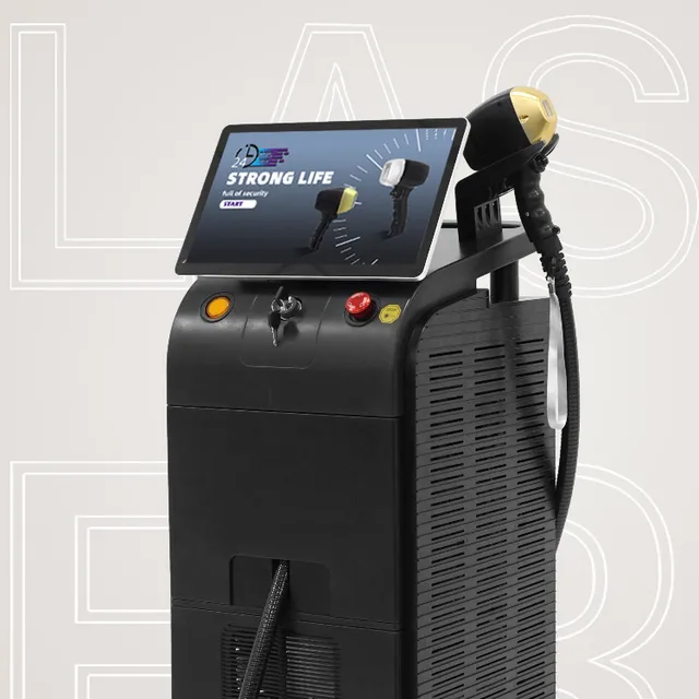 Diode Laser 755 808 1064 ice Titanium Diodo laser hair removal epilation  diode Laser Hair Removal machine