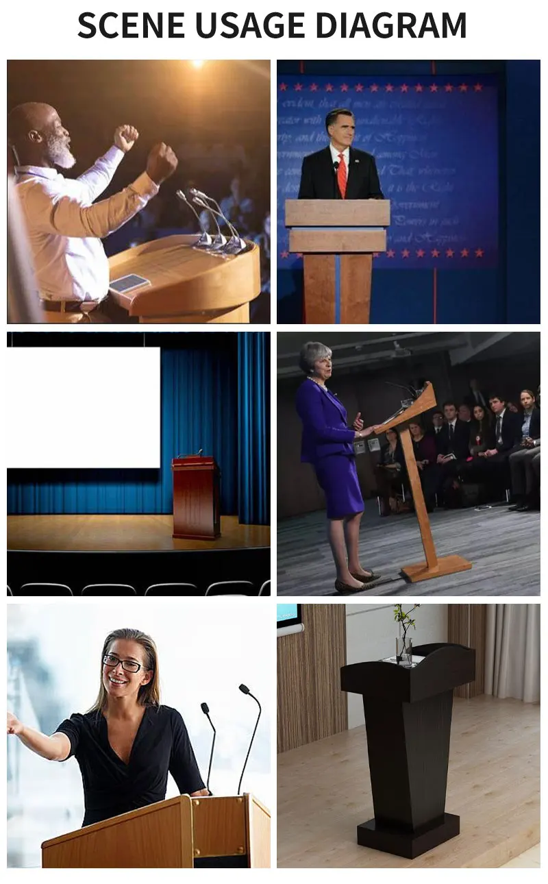 Source Factory Lectern Podium Stand Church Pulpit Podium Elect