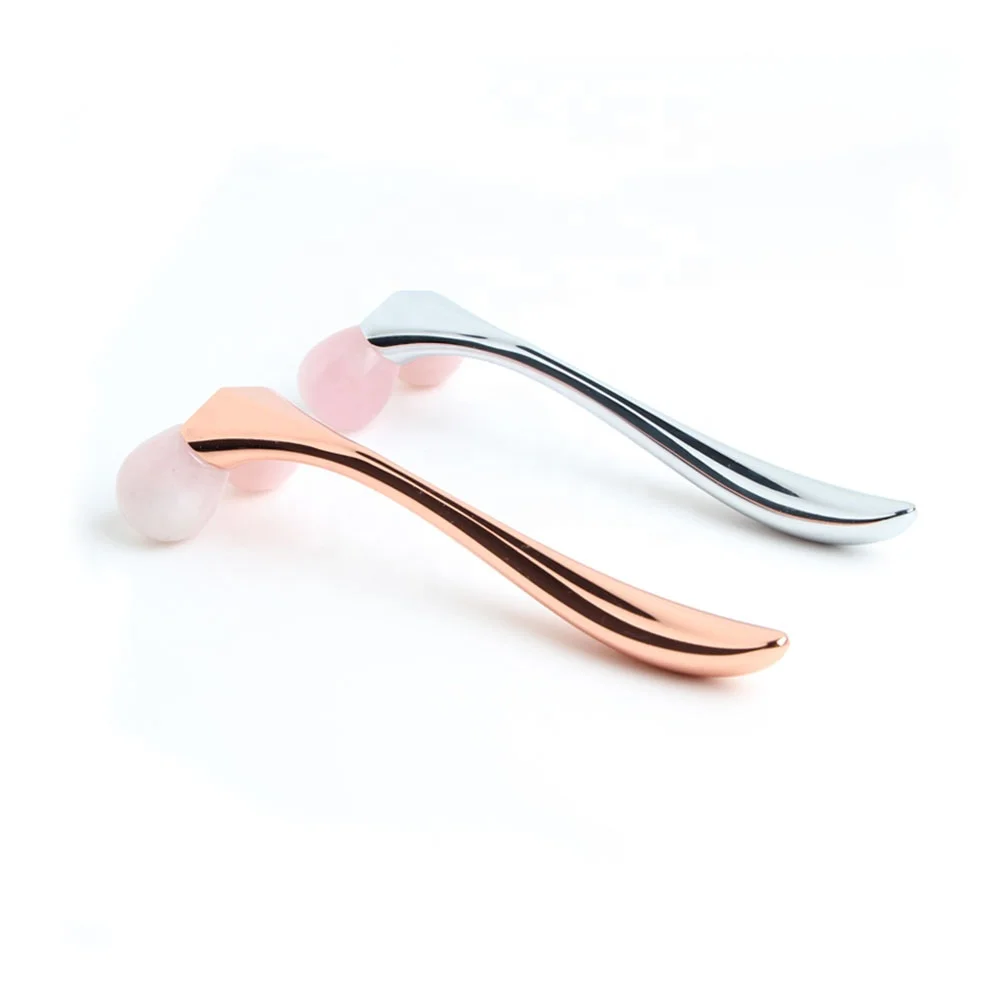 Антивозрастной Массажер для лифтинга лица и шеи с металлической ручкой для домашнего использования