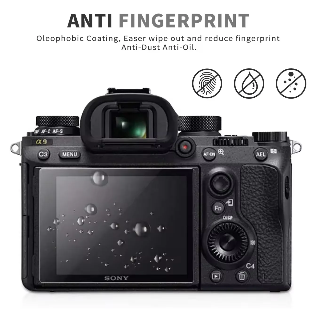 For Canon G7X Mark II G9X G9XII G7X G5X Digital Camera 9H Waterproof Anti-scratch Tempered Glass Screen Protector Film