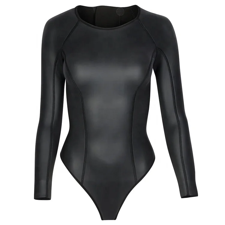 Divestar New Design Long Sleeve Neoprene Freediving Suit Smooth Skin ...
