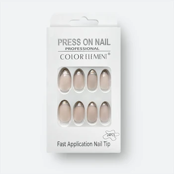 Deluxe Quality Almond False Nails New Product Recommended for Wearing Nails
