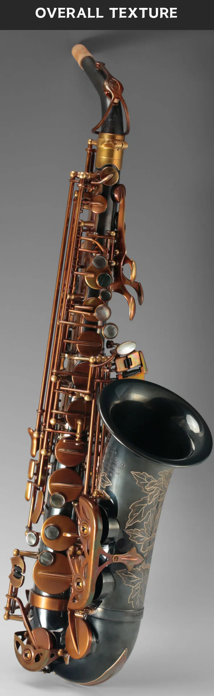 2021 Good Quality High Grade Alto Saxophone Rsax7iii Blue Saxophone