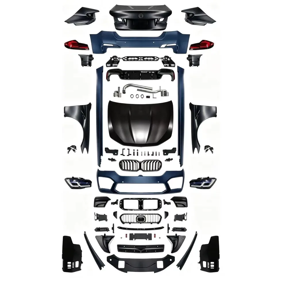 Visokokvalitetni modifikovani model automobila za BMW F10 11-17 Nadogradnja na G30 M5 21-23 Stari na novi Bodykit Auto tuning dodatci