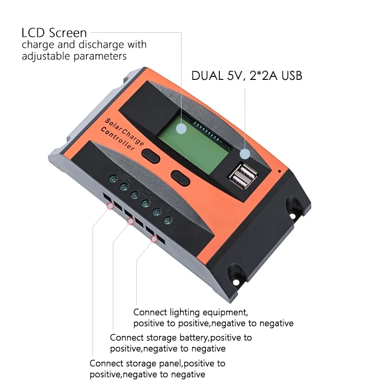 sunkart W88-C PWM 30 Amp PWM Solar Charge Controller Price in