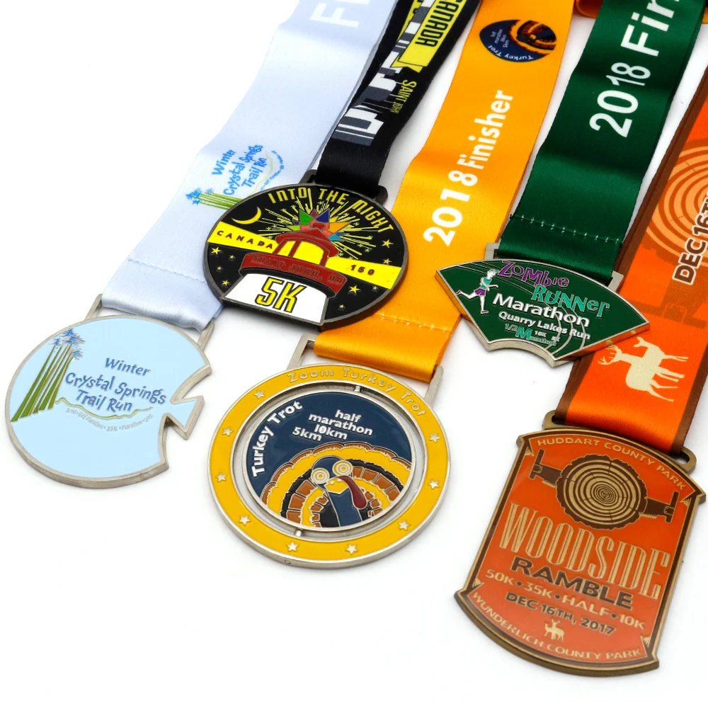 Design Your Own Blank Metal Logo Marathon Medallion Running Finisher ...