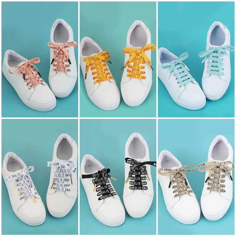 Vendita calda all'ingrosso Logo stampato punta opaca per lacci delle scarpe  lacci delle scarpe personalizzati puntali in metallo puntale in oro con