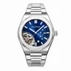 blue dial watch