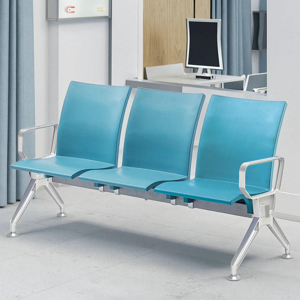 Versatile 40x80mm Steel Tube Base Chairs with Removable Feet for Multipurpose Halls 6