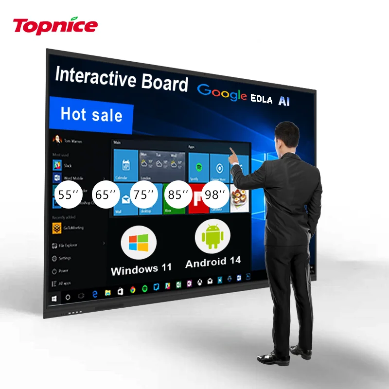 Factory-Customized 45-Inch 4K UHD Smart LED TV with Android, WiFi, and Customizable Motherboard