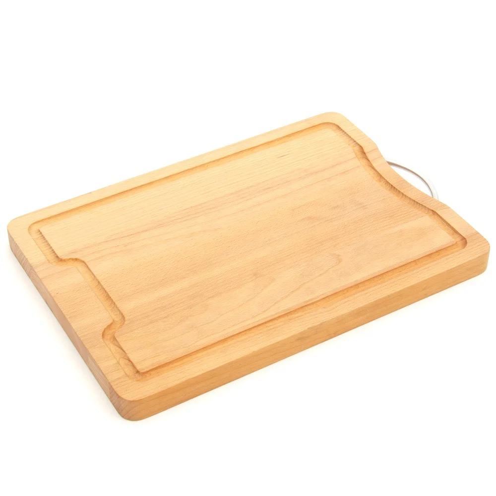 Wholesale Custom Rubber Wood Cutting Board Professional Chef Kitchen