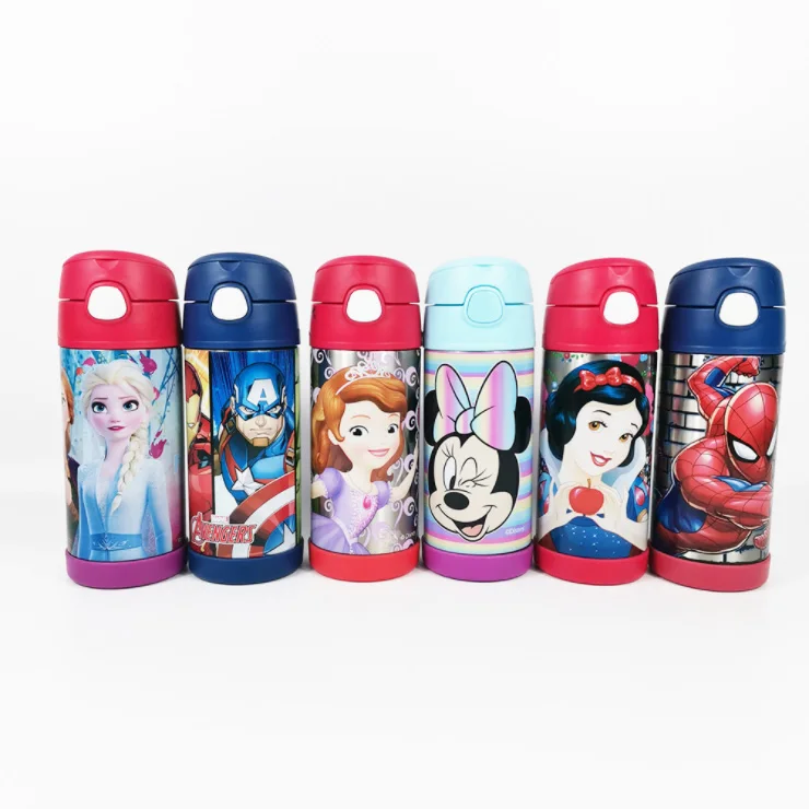 Kids Stainless Steel Water Bottles Children Bottle Water Kid Sport ...