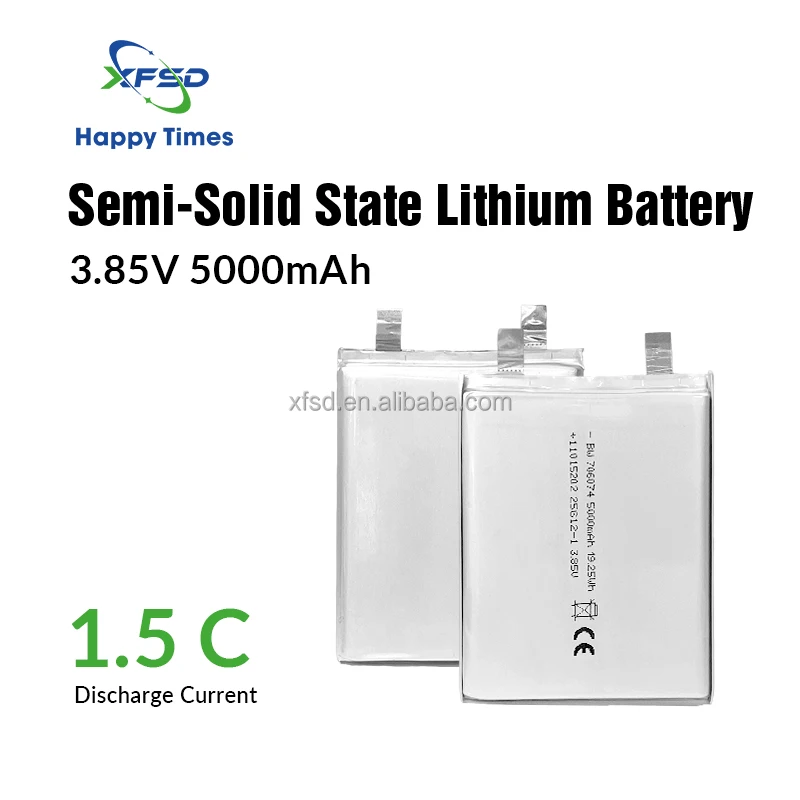 BW706074 5000 mAh 3,85 V Polučvrsta baterijska ćelija