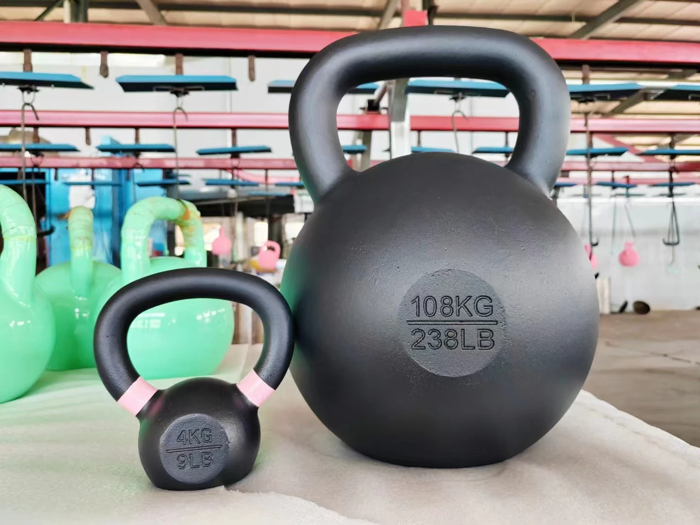 中国競技用ケトルベル100 kg 80 kg 50 kg 60 kg 48 kg 32 kg 16 kg鋳鉄