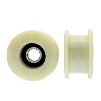 Custom Nylon Bearing Guide Roller U-shaped V-shaped H-shaped Plastic Sheave PU Rope Sheave