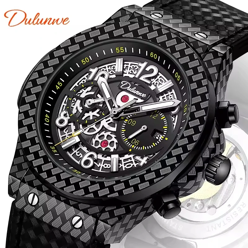 DULUNWE 6067 Luxury Luminous Men's Watch