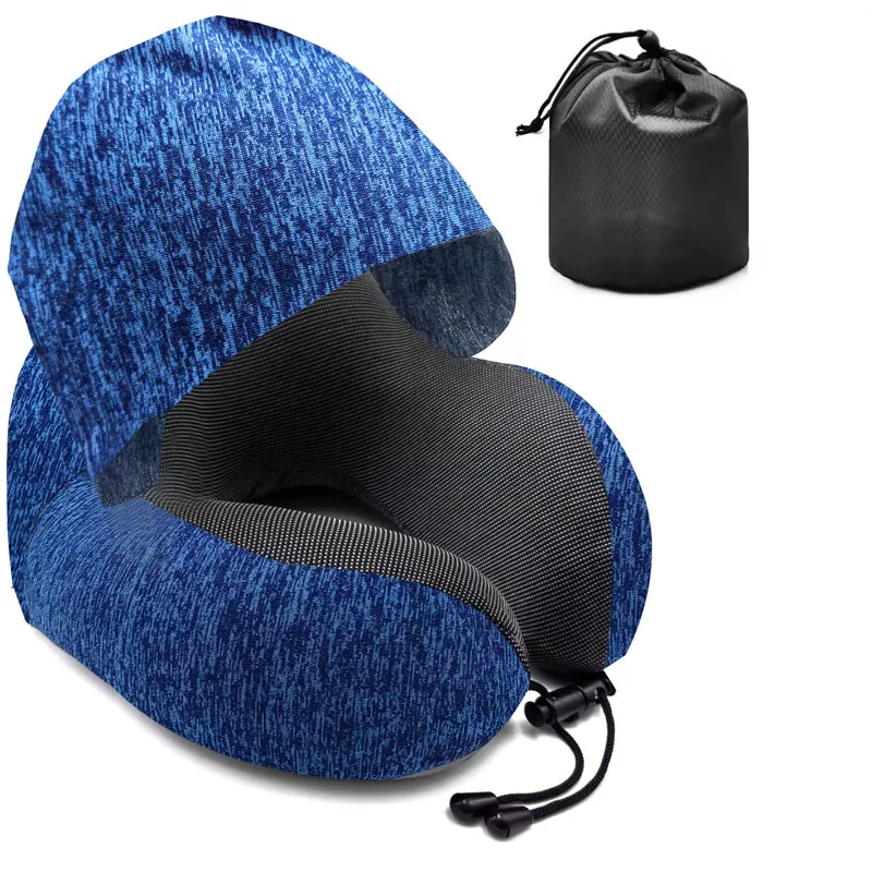 Wholesale Neck Pillow With Hood Memory Foam U Shape Travel Pillow