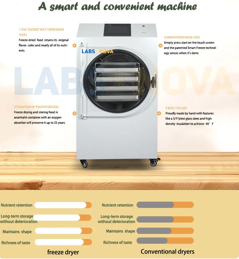 Mini Freeze Dryer Machine for Home Use - Affordable Food Freeze Dryer ...