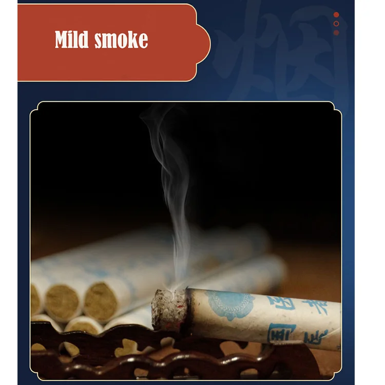 chinese mugwort cigarettes Healthy Cigarettes Said to Be Good for the Lungs? Manufacturer Remains Unknown, Sparking Controversy in China" Moxibustion involves burning dried mugwort,