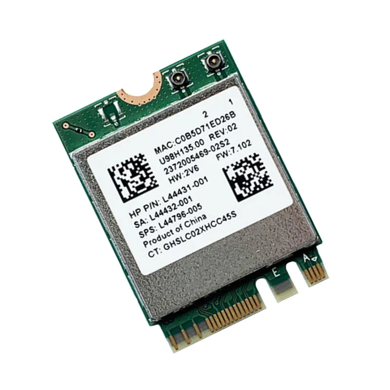 Wholesale Realtek RTL8822CE card dual band 2.4G 5G 802.11ac 867Mbps NGFF module BT 5.0 wireless model From m.alibaba.com