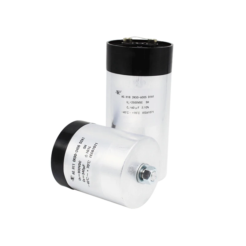 DC Support Filter Capacitor 2000VDC 60UF DCLINK Photovoltaic High Voltage Film Capacitor