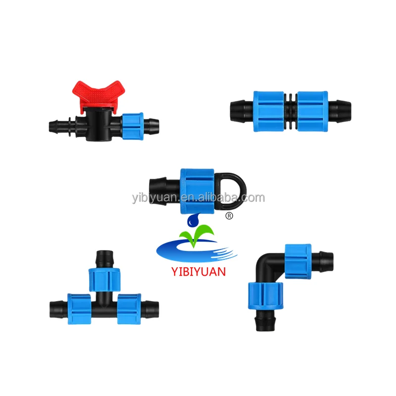Drip Irrigation System 1 Hectare Kit Connectors and End Caps Pipe 16mm Fittings Drip Irrigation Valve