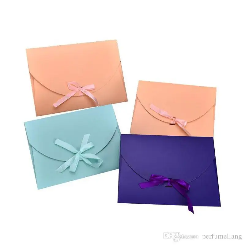 Customized printed paper Envelope box for Hotel Restaurant Knife and Fork little Spoon Packaging