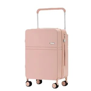 Eastshine Classic 20 Inch Suitcases for Women Wide Pull Rod Travel Luggage Simple  Boarding Suitcase
