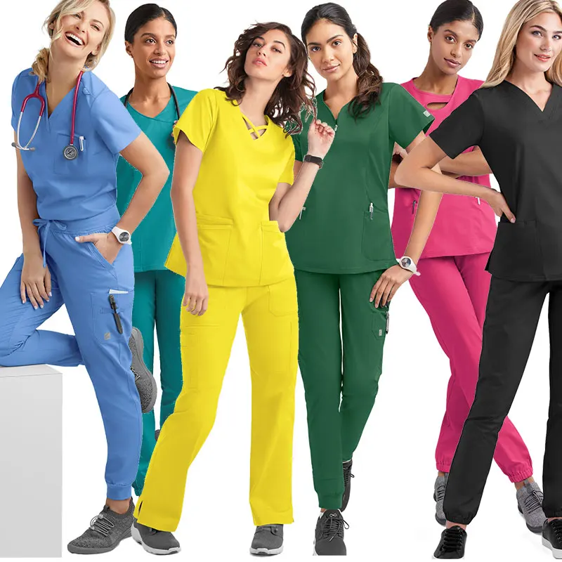 Bestex Custom Medical Hospital Nurse Uniform Tops Polyester Rayon ...