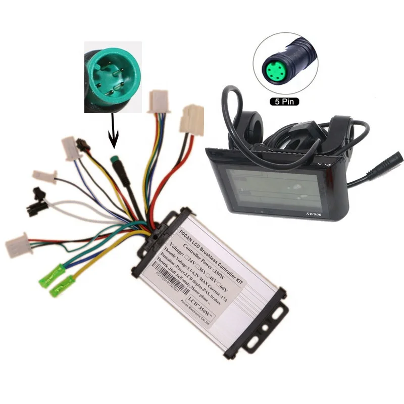 Details about   EU Stock 36V Gear Ebike 48V Non Gear Electric Bike Conversion Kit with SW900 LCD 