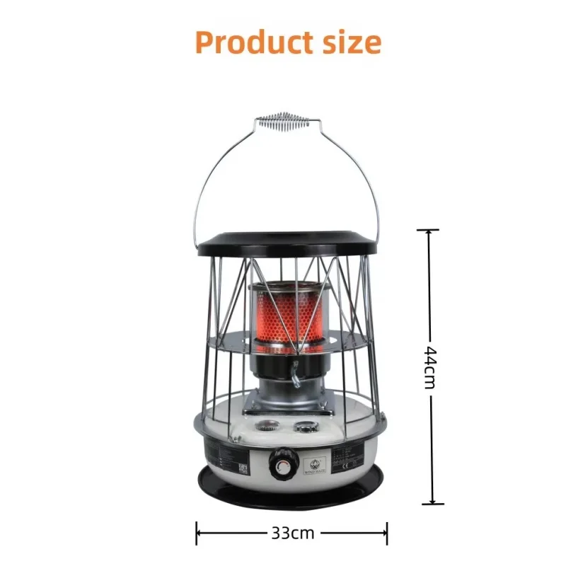 Steel Kerosene Stove, Portable, Stainless - detail 18