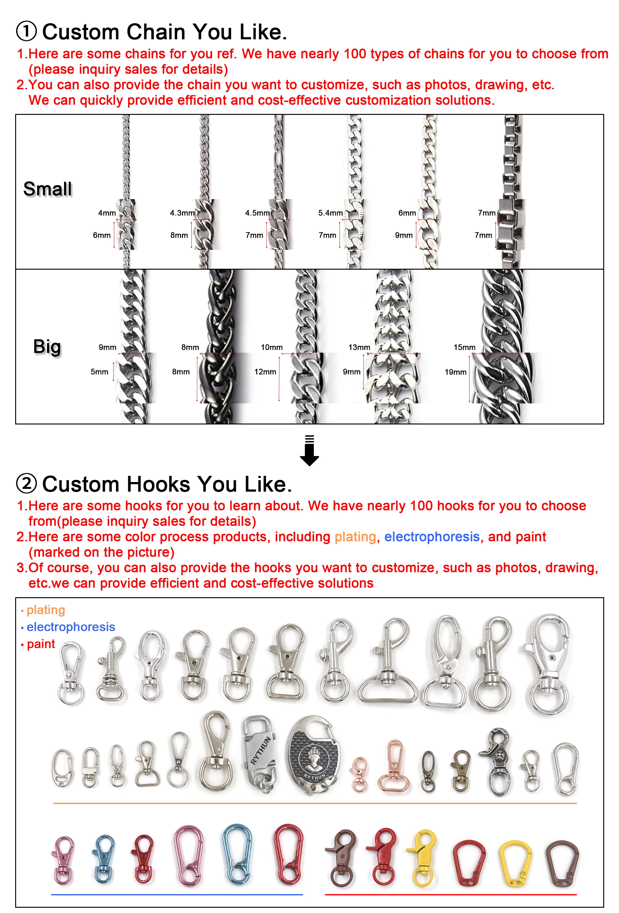 Custom Wallet Chain - Personalise Skull Hip Hop Men's Jeans