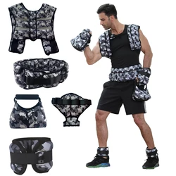 2021 New Design Durable Adjustable Weight Vest Set Weight Lifting Training For Running