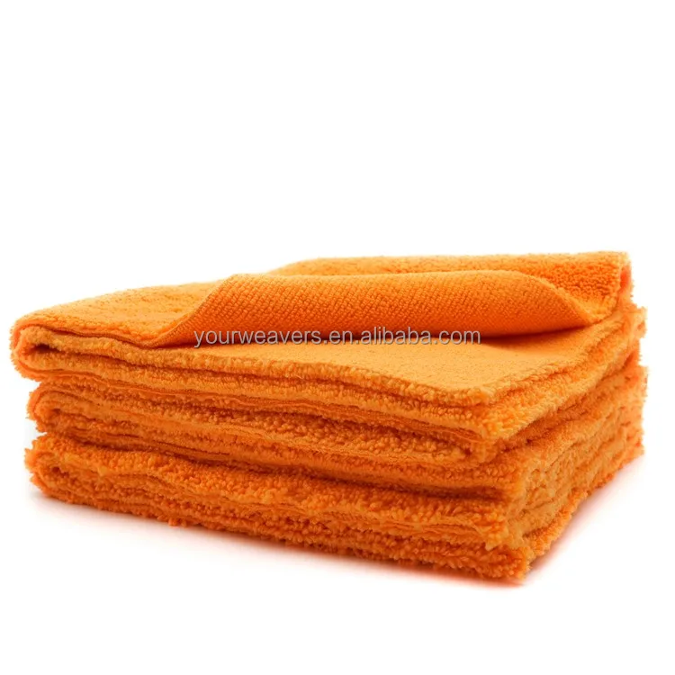 Wholesale Custom 40x40cm 400gsm Dual Pile Edgeless Microfiber Towel Car Detailing Cleaning