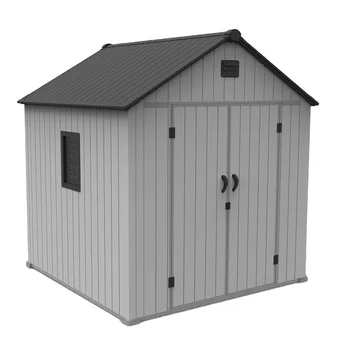 Large Popular 8x8ft Resin Garden Storage Organizer Sheds Outdoor Plastic Storage Sheds