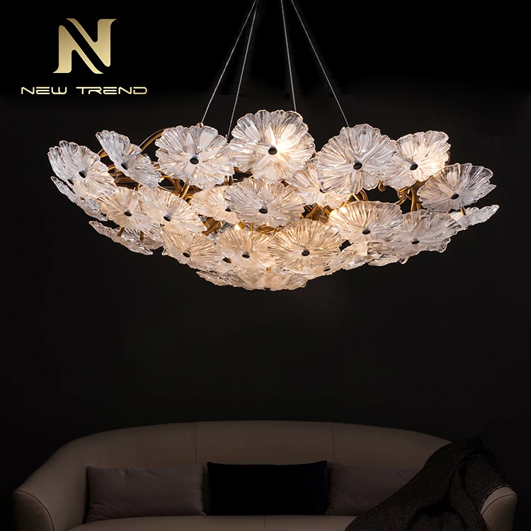 CPL-20 Beautiful Design Indoor Decoration Hotel Villa Custom LED Chandeliers And Lights