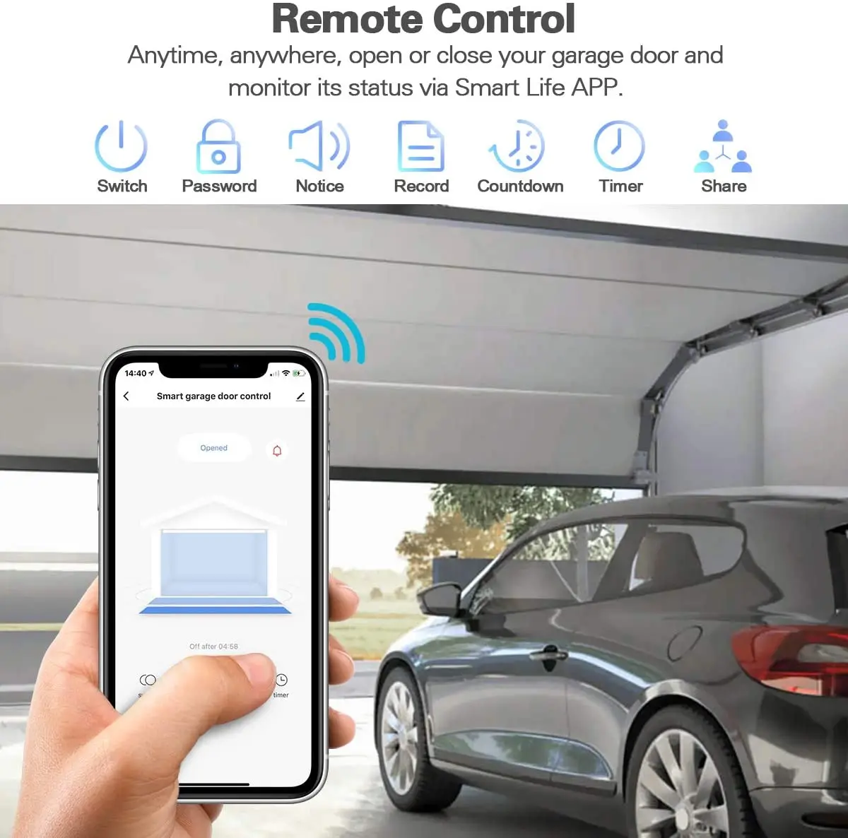 Smart Wireless Wifi Switch Garage Door Controller Opener Remote Buy