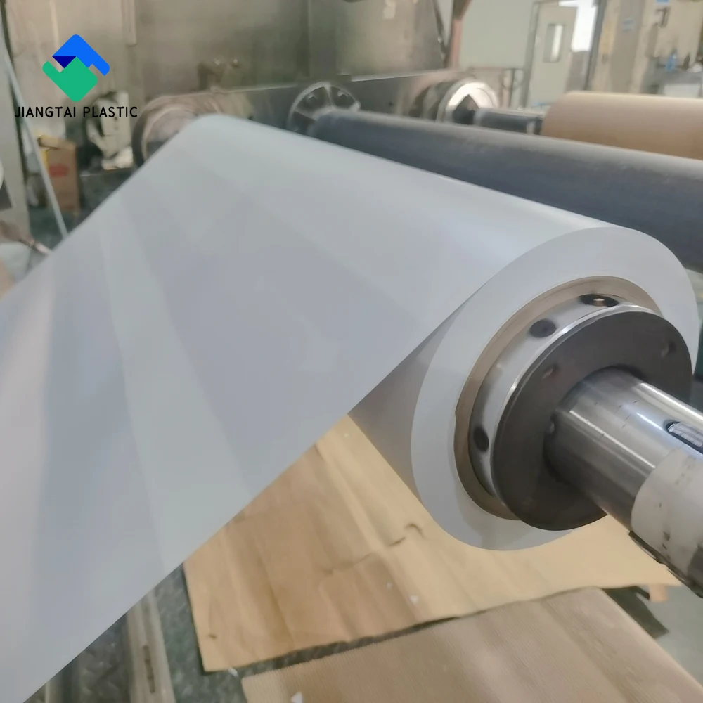 Jiangtai 1300mm Lampshade White Pvc Roll White Diffuser Pvc Film For