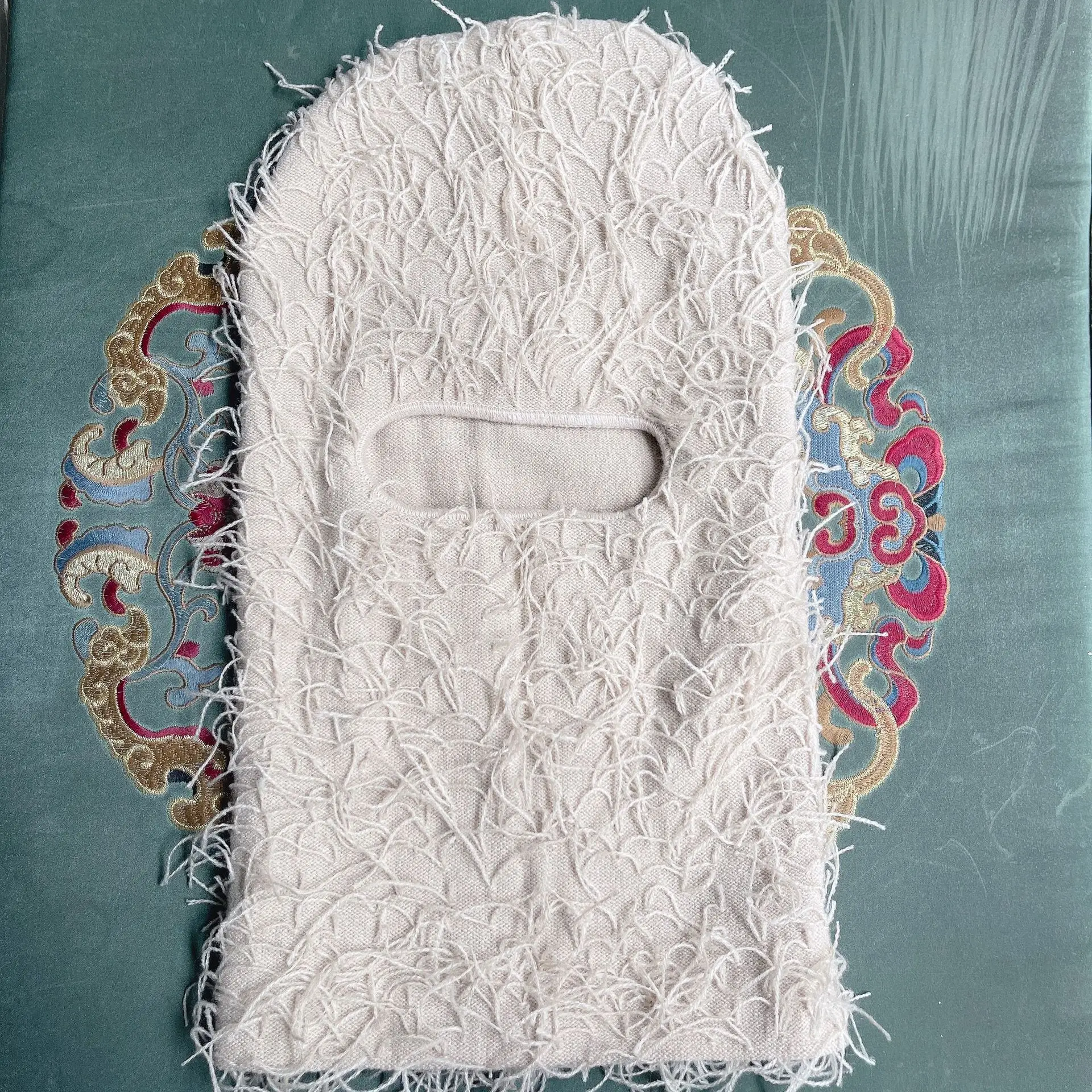 6-Pack Distressed Balaclava Ski Masks - Knitted Full Face Cover For Winter Sports & Cold Weather