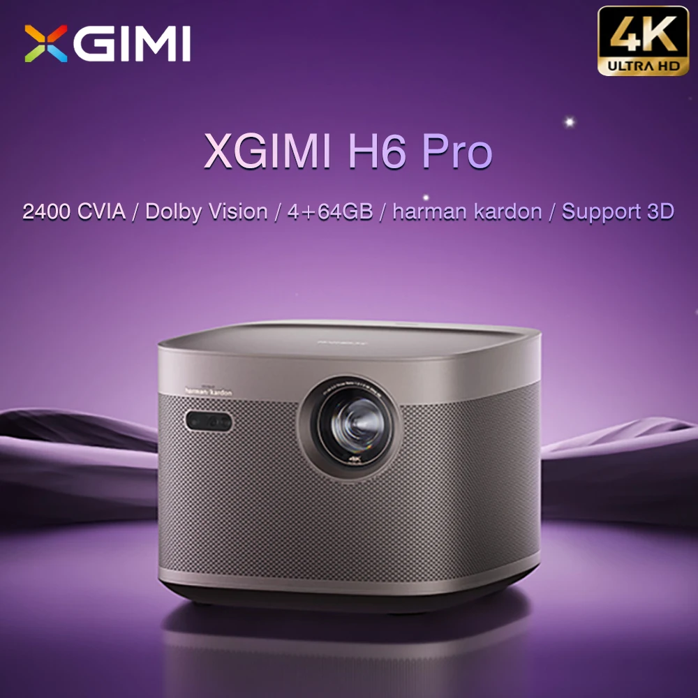 新しいXGIMI H6 4Kレーザープロジェクタースマートホームシネマ