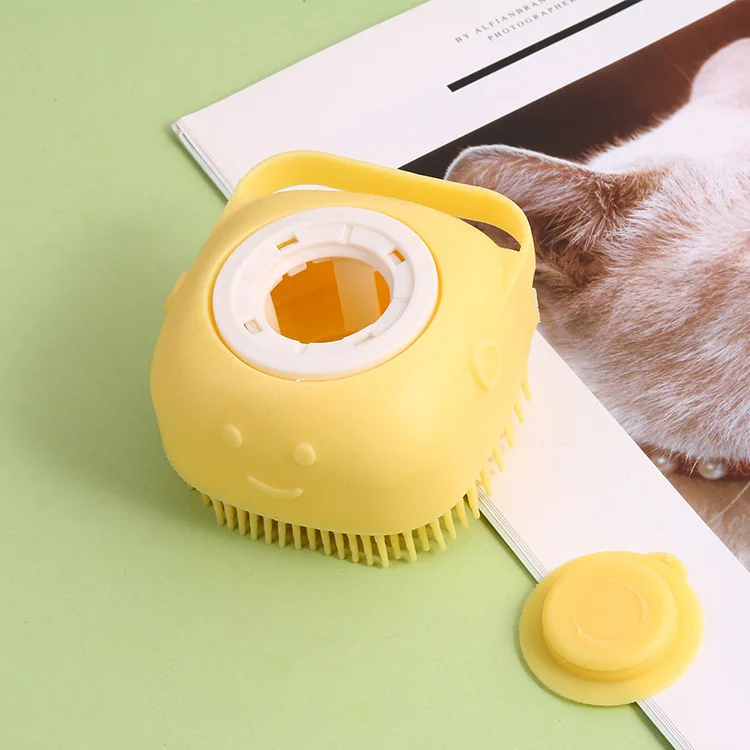 Wholesale Price Pet Grooming Bath Massage Brush With Soap And Shampoo