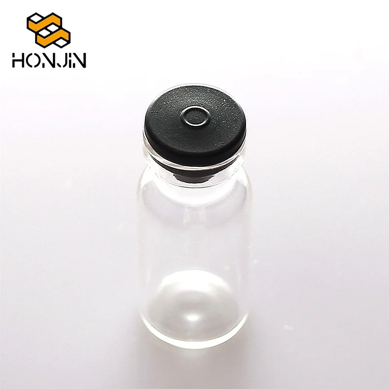 High Quality Airtight 1ml 2ml 5ml 10ml Sterile Glass Vial With Aluminum Cap Bottle for Injection