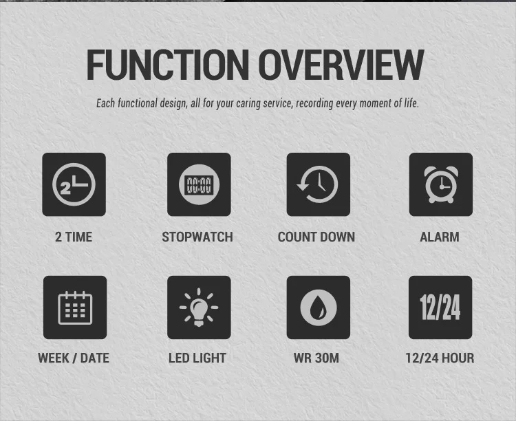 Luxury Watch Brands Skmei 1726 Chronograph Watches For Men Stainless