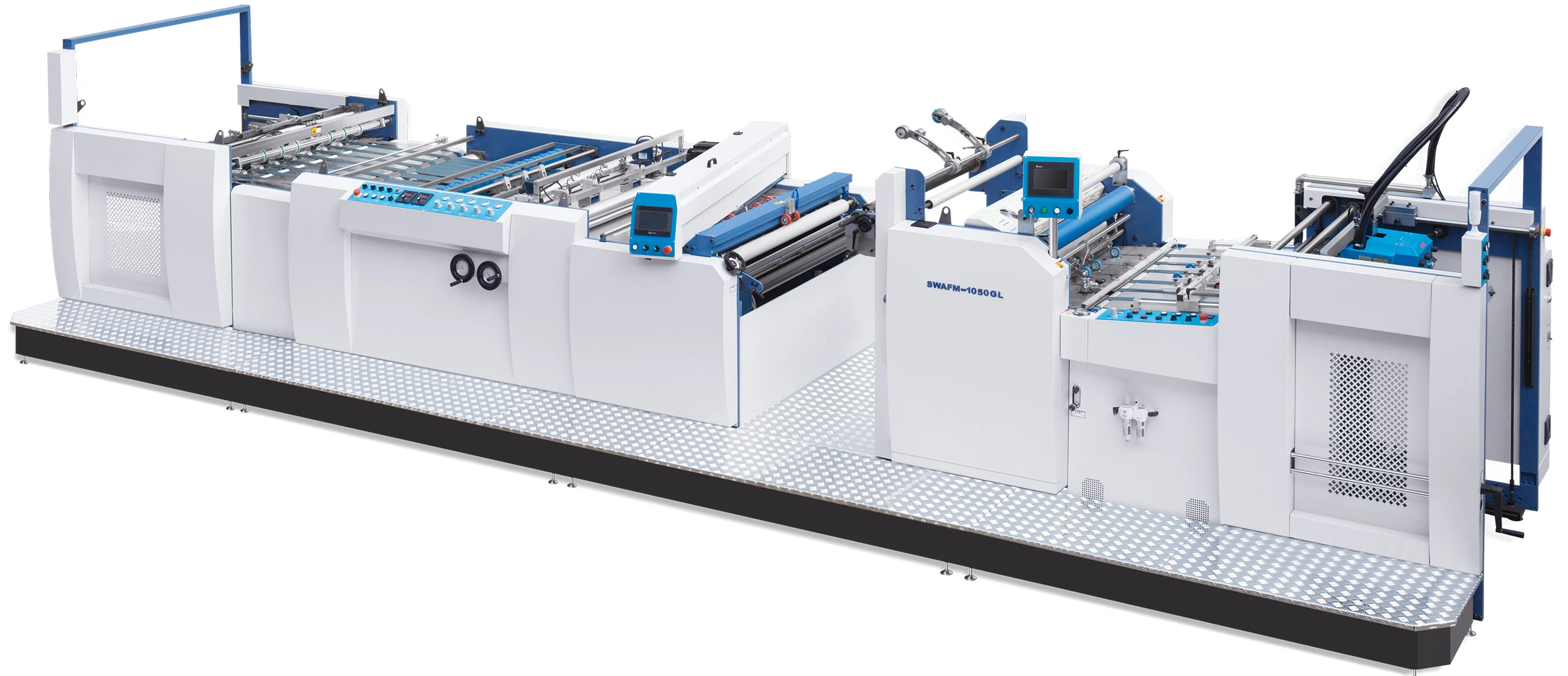 SWAFM-1050GL Fully Automatic Thermal Paper Film Laminating Machine With Chain Cutter