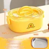 Single layer 600ml yellow